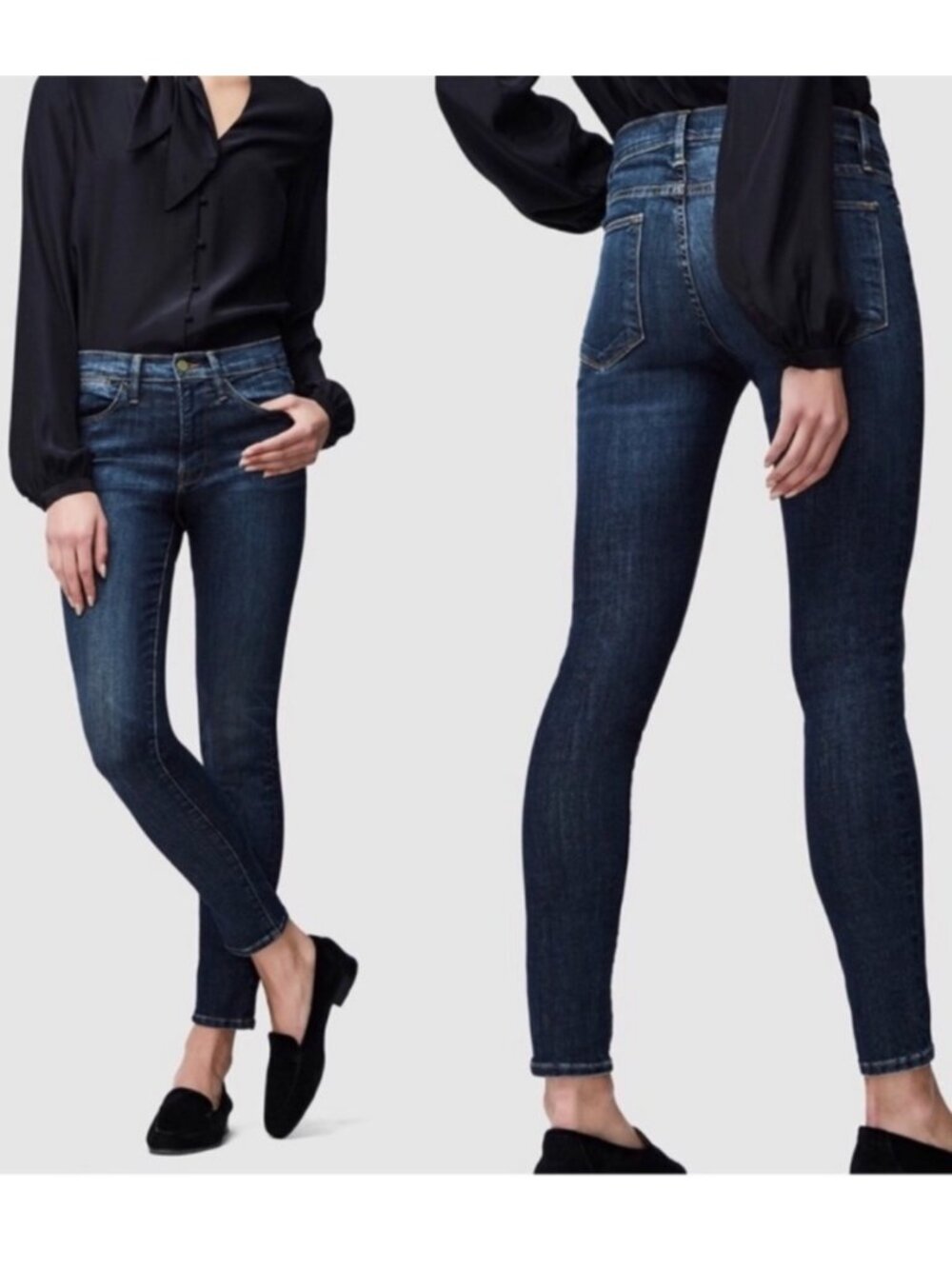 FRAME Women's EUC Le High Skinny Jeans in "Harvard" | Size 25
